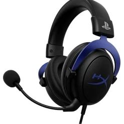 Kingston HyperX Cloud HHSC2-FA-BL/N Wired Over-the-Head Stereo Gaming Headset, Black/Blue* Gaming Headsets