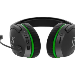 HyperX Cloudx Stinger Core Wireless Noise Canceling Stereo Gaming Over-the-Ear Headset, Black/Green (4P5J0AA)* Gaming Headsets