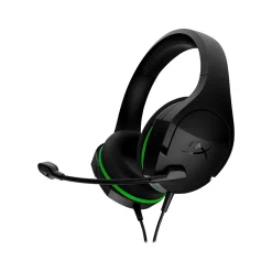 HyperX CloudX Stinger Core Noise Canceling Stereo Gaming Over-the-Ear Headset, 3.5mm, Black/Green (4P5J9AA)* Gaming Headsets
