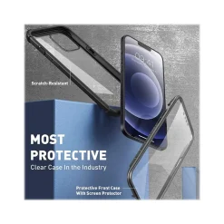 Cell Phone Cases<i-Blason Ares Black Snap Case for iPhone 13 (iPhone2021-6.1-Ares-SP-Black)