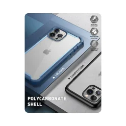 Cell Phone Cases<i-Blason Ares Blue Case for iPhone 14 Pro Max (iPhone2022Pro-6.7-Ares-SP-Azure)