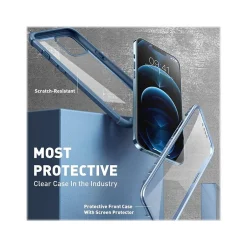 Cell Phone Cases<i-Blason Ares Blue Snap Case for iPhone 13 Pro (iPhone2021Pro-6.1-Ares-SP-Azure)