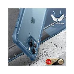 Cell Phone Cases<i-Blason Ares Blue Snap Case for iPhone 13 Pro (iPhone2021Pro-6.1-Ares-SP-Azure)