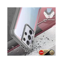 Cell Phone Cases<i-Blason Ares Pink Rugged Case for Samsung Galaxy S21 Ultra (Galaxy-S21Ultra-Ares-Pink)