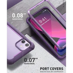 Cell Phone Cases<i-Blason Ares Purple Case for iPhone 11 (IP116.1-ARES-PU)