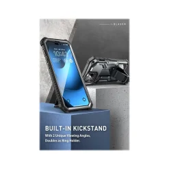 Cell Phone Cases<i-Blason Armorbox Black Rugged Case for iPhone 14 Pro (iPhone2022Pro-6.1-Armorbox-SP-Black)