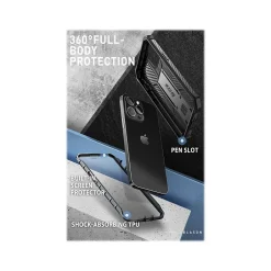 Cell Phone Cases<i-Blason Armorbox Black Rugged Case for iPhone 14 Pro (iPhone2022Pro-6.1-Armorbox-SP-Black)