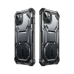 Cell Phone Cases<i-Blason Armorbox Black Rugged Case for iPhone 14 (iPhone2021/22-6.1-Armorbox-SP-Black)
