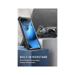 Cell Phone Cases<i-Blason Armorbox Black Rugged Case for iPhone 14 (iPhone2021/22-6.1-Armorbox-SP-Black)