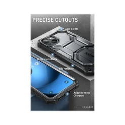 Cell Phone Cases<i-Blason Armorbox Black Rugged Case for iPhone 14 (iPhone2021/22-6.1-Armorbox-SP-Black)