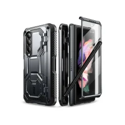 Cell Phone Cases<i-Blason Armorbox Black Rugged Case for Samsung Galaxy Z Fold4 (Galaxy2022-ZFold4-5G-Armorbox-SP-Black)