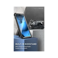 Cell Phone Cases<i-Blason ArmorBox Black Rugged Case for iPhone 14 Pro Max (iPhone2022Pro-6.7-Armorbox-SP-Black)