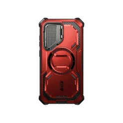 Cell Phone Cases<i-Blason ArmorBox MagSafe Rugged Case for Samsung Galaxy S24, Shock Absorbing, Metallic Red (GS24ABSPRD)