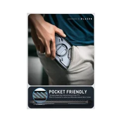 Cell Phone Cases<i-Blason ArmorBox MagSafe Rugged Case for Samsung Galaxy S24, Shock Absorbing, Metallic Blue (GS24ABSPTT)