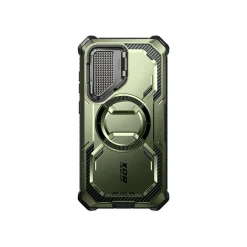 Cell Phone Cases<i-Blason ArmorBox MagSafe Rugged Case for Samsung Galaxy S24, Shock Absorbing, Dark Green (GS24ABSPGN)