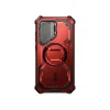 Cell Phone Cases<i-Blason ArmorBox MagSafe Rugged Case for Samsung Galaxy S24+, Shock Absorbing, Metallic Red (GS24PLUSABSPRD)