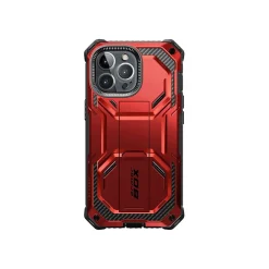 Cell Phone Cases<i-Blason Armorbox Metallic Red Rugged Case for iPhone 14 Pro Max (iPhone2022Pro-6.7-Armorbox-SP-Ruddy)