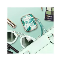 i-Blason Cosmo Case for Apple AirPods 1st/2nd Gen, Marble Green (AirPods2019-Cosmo-Jade)