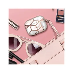 i-Blason Cosmo Case for Apple AirPods Pro, Marble Pink (AirPodsPro2019-Cosmo-Marble)