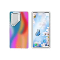Cell Phone Cases<i-Blason Cosmo Colorful Multicolor Blur MagSafe Case for Samsung Galaxy S24 Ultra, Shock-Absorbing