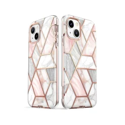 Cell Phone Cases<i-Blason Cosmo Marble Pink Case for iPhone 14 (iPhone2021/22-6.1-Cosmo-SP-Marble)