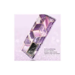 Cell Phone Cases<i-Blason Cosmo Marble Purple Case for Samsung Galaxy Note20 (Galaxy-Note20-Cosmo-Ameth)