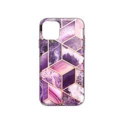 Cell Phone Cases<i-Blason Cosmo Marble Purple Snap Case for iPhone 13 (iPhone2021-6.1-Cosmo-SP-Ameth)