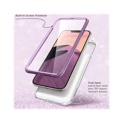 Cell Phone Cases<i-Blason Cosmo Marble Purple Snap Case for iPhone 13 (iPhone2021-6.1-Cosmo-SP-Ameth)