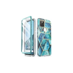 Cell Phone Cases<i-Blason Cosmo Ocean Blue Case for Google Pixel 5 (GooglePixel5-Cosmo-SP-Ocean)