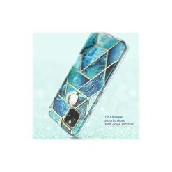 Cell Phone Cases<i-Blason Cosmo Ocean Blue Case for Google Pixel 5 (GooglePixel5-Cosmo-SP-Ocean)