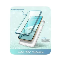 Cell Phone Cases<i-Blason Cosmo Ocean Blue Case for iPhone 14 Pro Max (iPhone2022Pro-6.7-Cosmo-SP-Ocean)