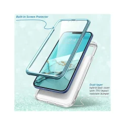 Cell Phone Cases<i-Blason Cosmo Ocean Blue Case for iPhone 14 Plus (iPhone2022-6.7-Cosmo-SP-Ocean)