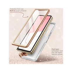 Cell Phone Cases<i-Blason Cosmo Pro Marble Pink Snap Case for Samsung Galaxy Z Fold4 (Galaxy2022-ZFold4-5G-Cosmo-Pen-SP-Marble)