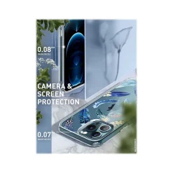 Cell Phone Cases<i-Blason Halo Feather Swirl Snap Case for iPhone 13 Pro Max (iPhone2021-6.7-Halo-C)