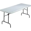 Outlet IndestrucTable TOO 600S Folding Table, 72" x 30", Platinum (65323) Folding Tables