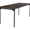 Hot Maxx Legroom Rectangular Folding Table, Walnut, 29 1/2"H x 72"W x 30"D Folding Tables
