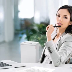 IDEAL 2445 P-7 Security 14 Sheet Super Micro Cut Commercial Shredder (IDEDSH0067H)* Shredders & Accessories