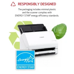 Desktop Scanners<Canon imageFORMULA R30 USB Duplex Document Scanner, White (6051C002)