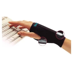 IMAK Small Reversible SmartGlove with ergoBead Filled Pad, Black (A20125)* Ergonomic Wrist Rests