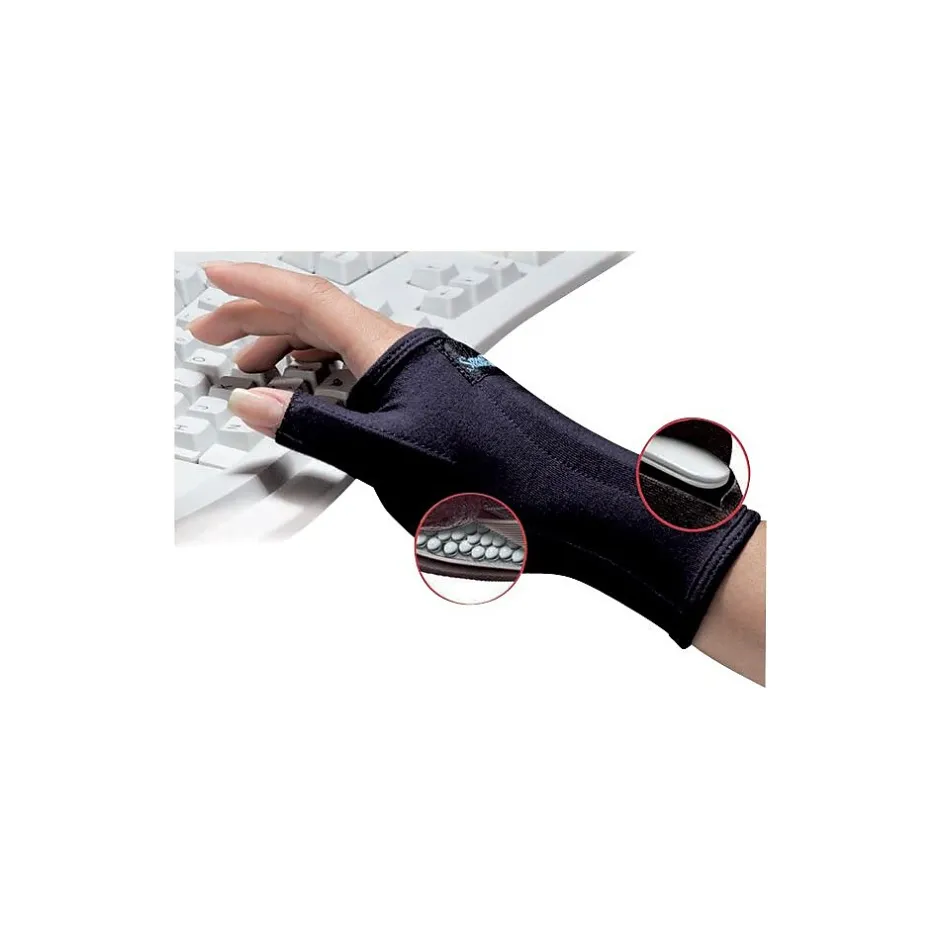 IMAK SmartGlove with Thumb Support, Small, Black (A20161)* Ergonomic Wrist Rests