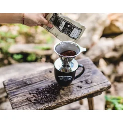 Coffee<Independence Coffee Co. Jet Fuel Coffee Frac Pack, Dark Roast, 2 oz., 40/Carton (JFX.FP-2.0oz40ctbx)