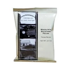 Coffee<Independence Coffee Co. Madalyn's Backyard Pecan Coffee Frac Pack, Light Roast, 2 oz., 40/Carton (MBP.FP-2.0oz40ctbx)