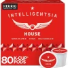 Keurig K-Cups<Intelligentsia House Blend Coffee, Keurig K-Cup Pod, Light Roast, 20/Box, 4 Boxes/Carton (5000371868CT)