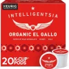 Keurig K-Cups<Intelligentsia Organic El Gallo Coffee Keurig® K-Cup® Pods, Light Roast, 20/Box (5000371867)