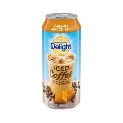 Coffee<International Delight Iced Caramel Macchiato Coffee, 15 fl. oz., 12/Carton (157668)