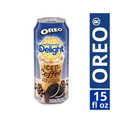 Coffee<International Delight Iced OREO Coffee, 15 fl. oz., 12/Carton (745189/177175)