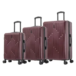 InUSA Drip Hardside Spinner Luggage Set, (IUDRISML-WIN)