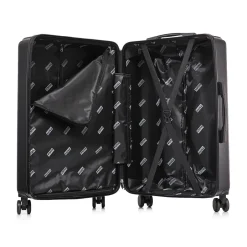 InUSA Drip Hardside Spinner Luggage Set, (IUDRISML-BLK)