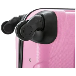 InUSA Endurance 3-Piece Hardside Spinner Luggage Set, Pink (IUENDSML-PNK)