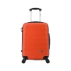 InUSA Royal 20" Hardside Carry-On Suitcase, 4-Wheeled Spinner, Orange (IUROY00S-ORG)